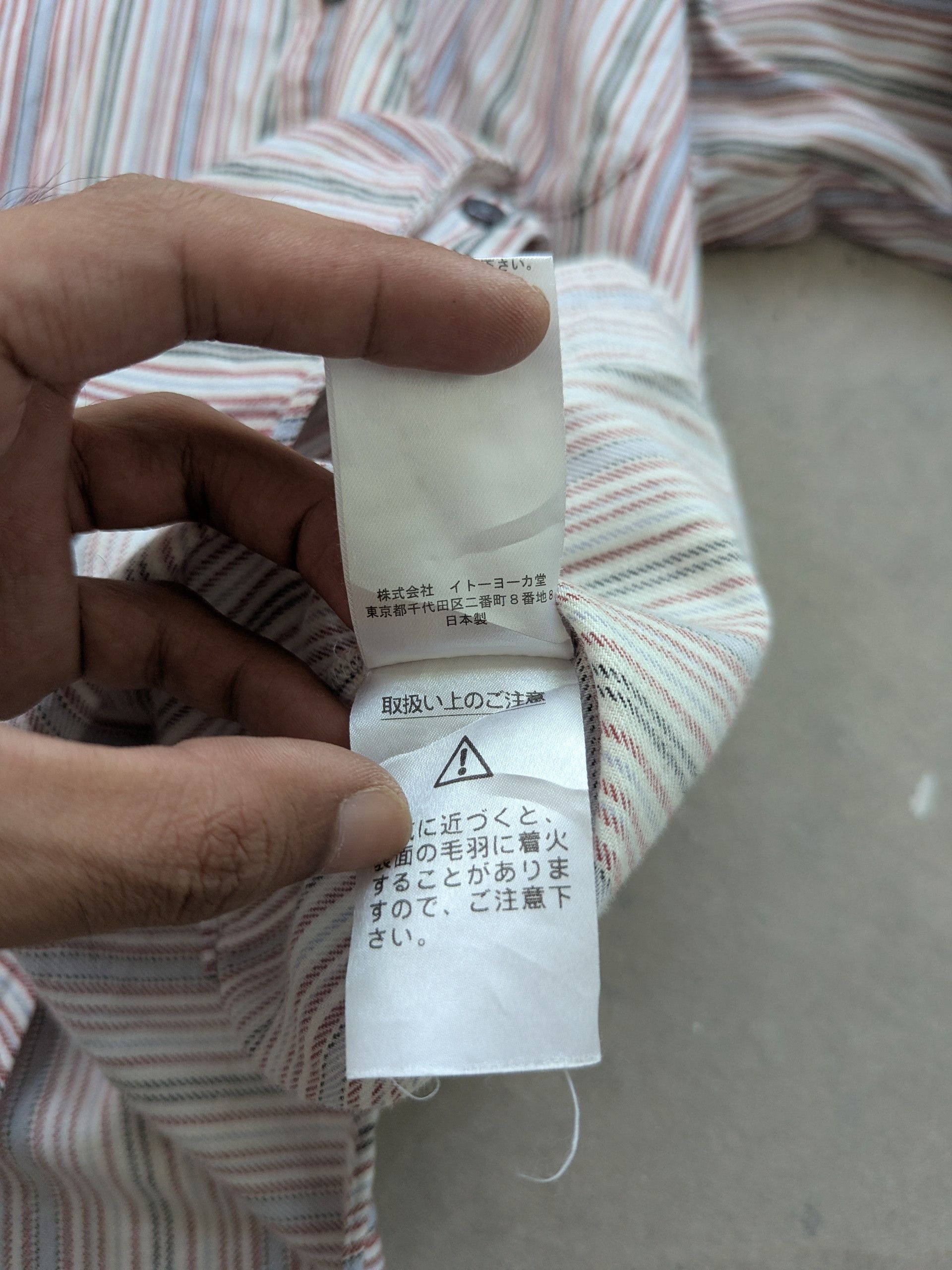 Japanese Brand × Vintage Vintage Graceful Days Shirt Button Up Striped Size US M / EU 48-50 / 2 - 12 Thumbnail