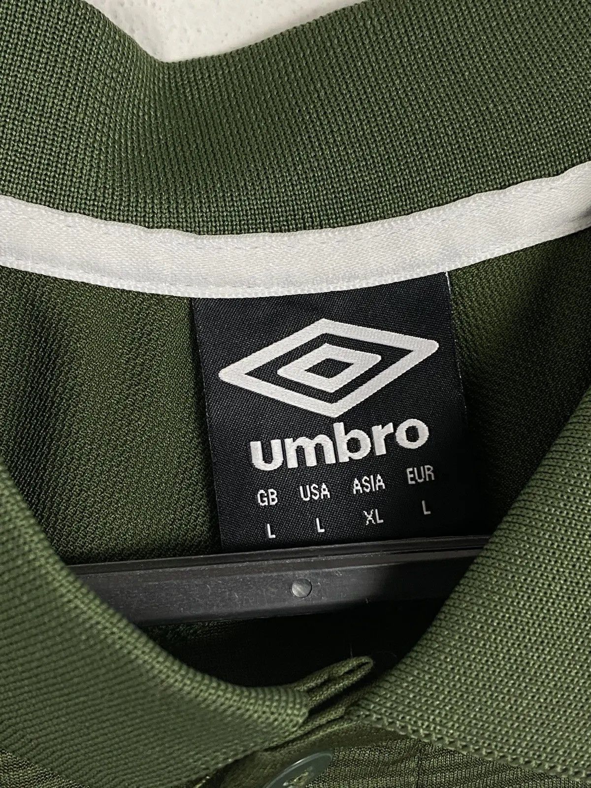 Umbro Umbro x Everton FC Polo Shirt Jersey In Green Size US L / EU 52-54 / 3 - 3 Thumbnail