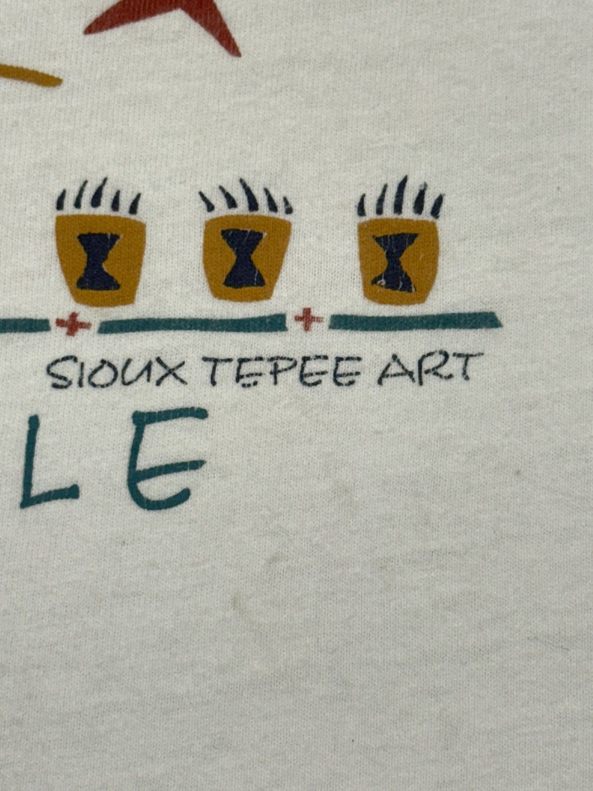 Vintage Vintage Jackson Hole Wyoming Sioux Teepee Art Tee Size US XL / EU 56 / 4 - 3 Thumbnail