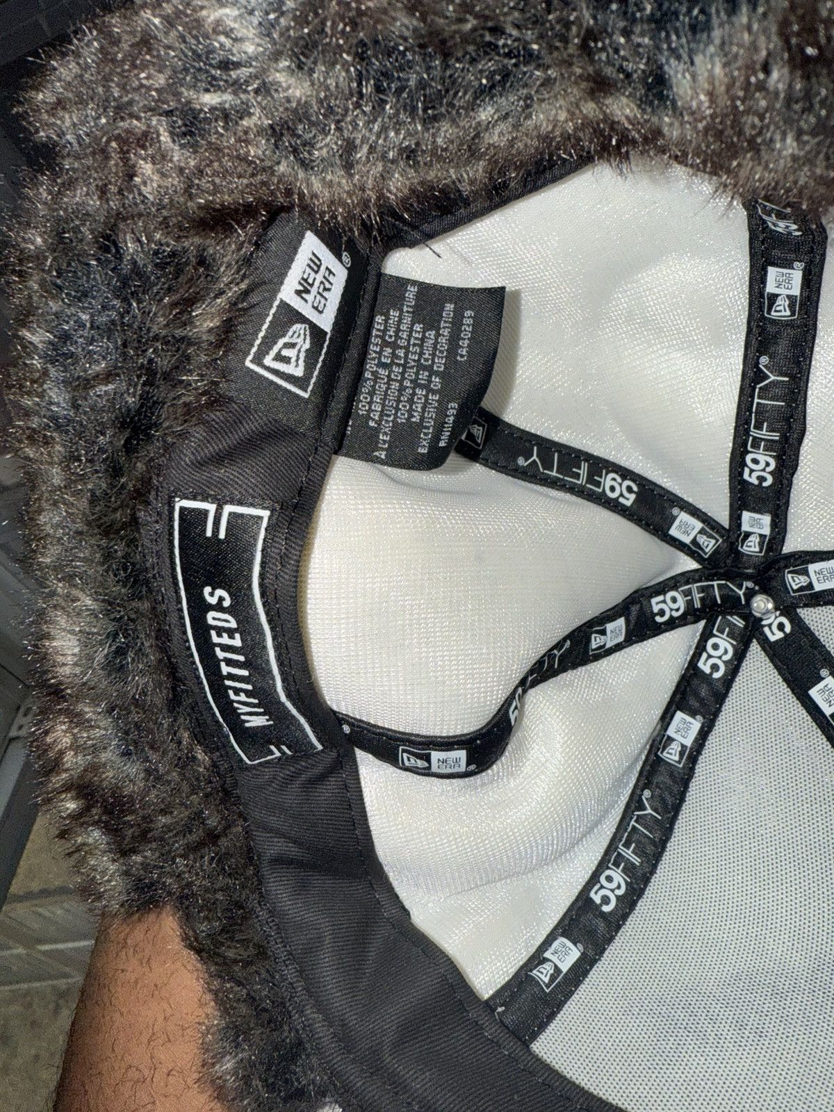 New Era × Vintage Myfitteds: New York Yankees Sherpa Dog Ears Size ONE SIZE - 6 Thumbnail