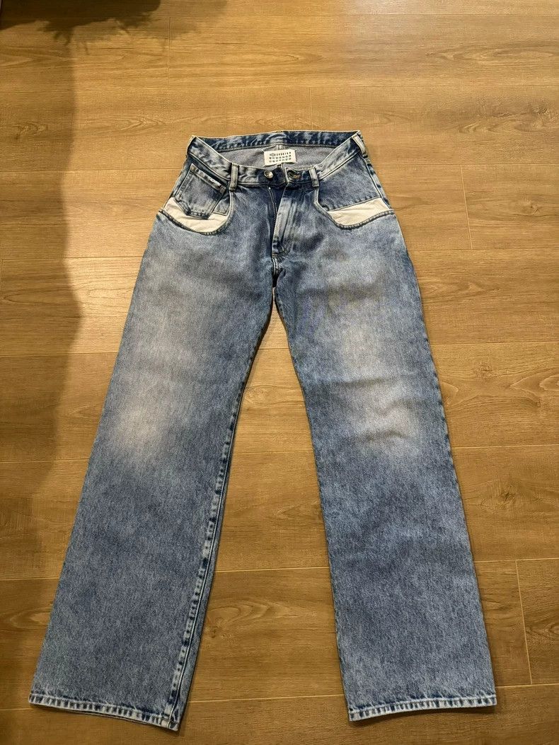 Maison Margiela Maison Margiela Popular low-waisted straight jeans 2504-Nex Size 24" / US 00 / IT 34 - 2 Thumbnail