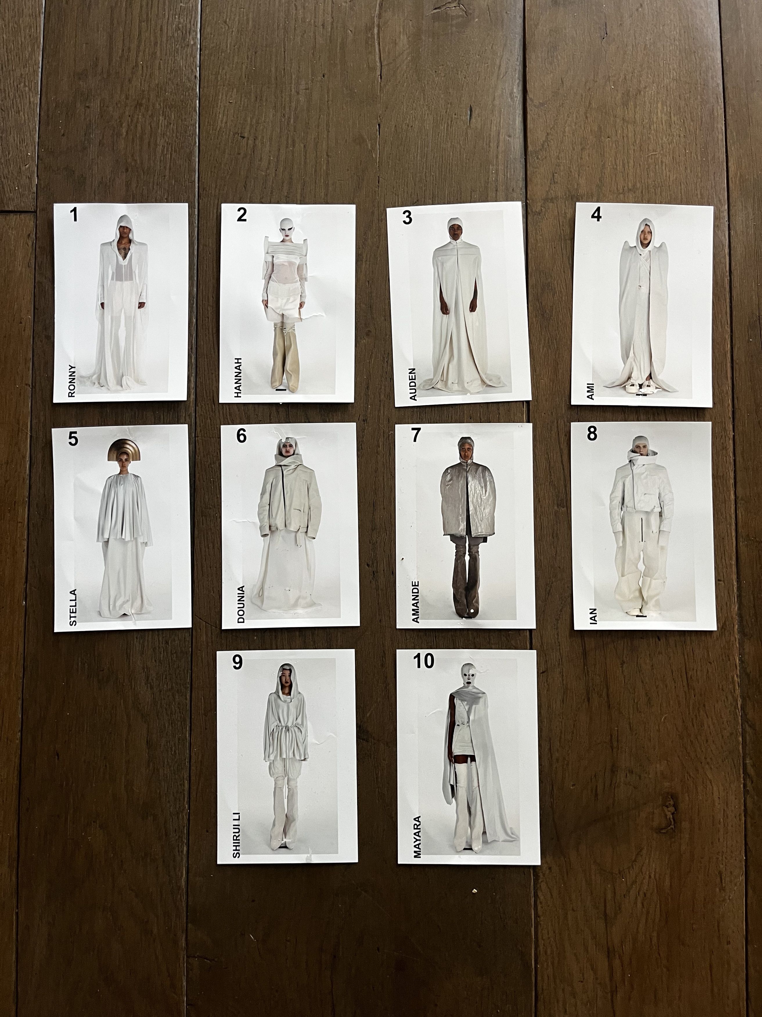 Rick Owens Runway LookBook Size ONE SIZE - 1 Thumbnail