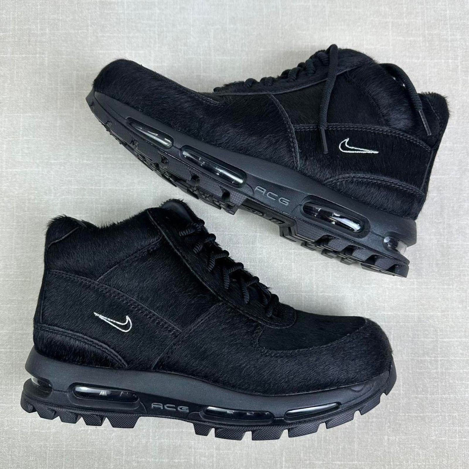 Nike 🖤 Nike Air Max Goadome "Black Pony Hair" 10.5M Size US 10.5 / EU 43-44 - 2 Thumbnail