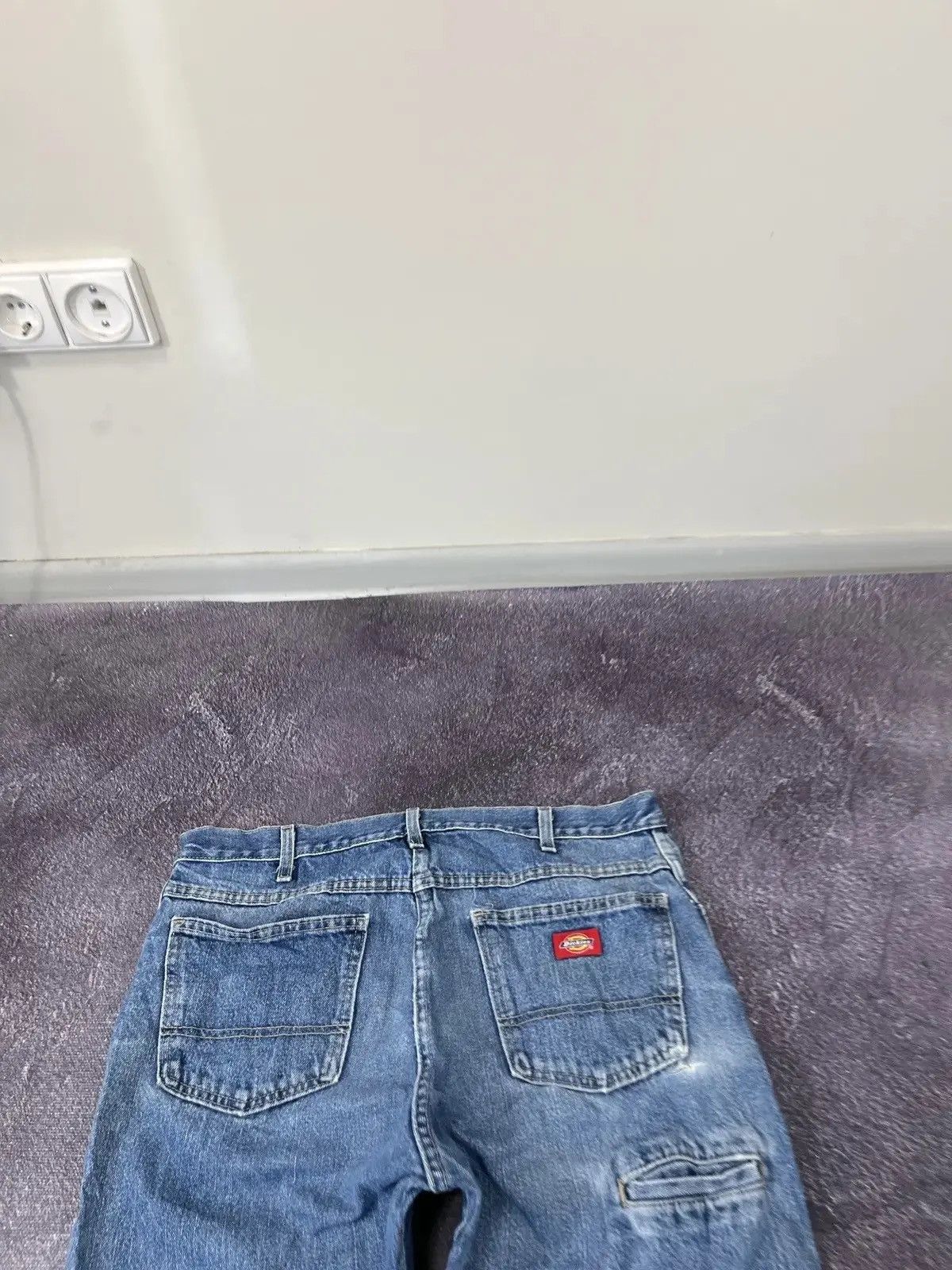 Dickies × Vintage Vintage Dickies USA Faded Blue Work Denim Hype Jeans Size US 34 / EU 50 - 5 Thumbnail