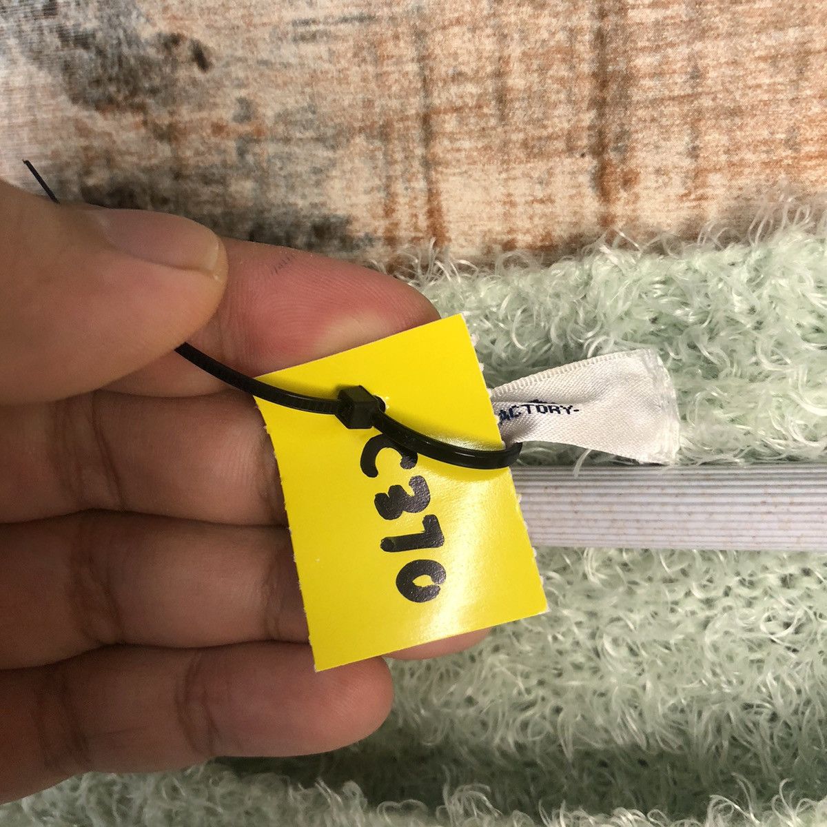 Japanese Brand DL C.O.L.Z.A Green Mohair Fur shaggy Knitwear #C370 Size L / US 10 / IT 46 - 9 Thumbnail