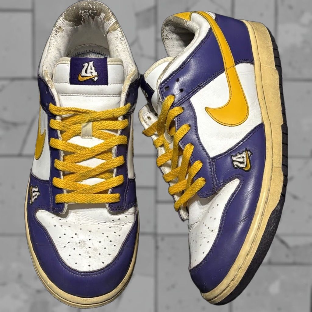 Nike Dunk Low LA レイカーズ ⭐️海外限定⭐️希少⭐️Nike Dunk Low LA ダンクロー