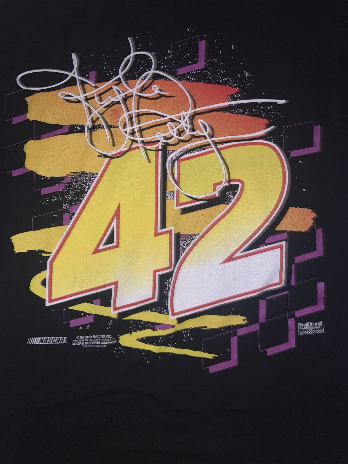 NASCAR Kyle Petty NASCAR T-Shirt AOP - Size Large Size US L / EU 52-54 / 3 - 5 Thumbnail