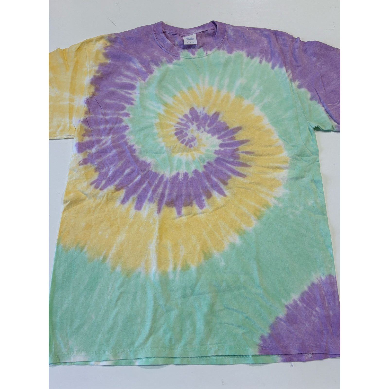 Other Pastel Easter Tie Dye Tee Unisex Premium Shirt Size L / US 10 / IT 46 - 1 Thumbnail