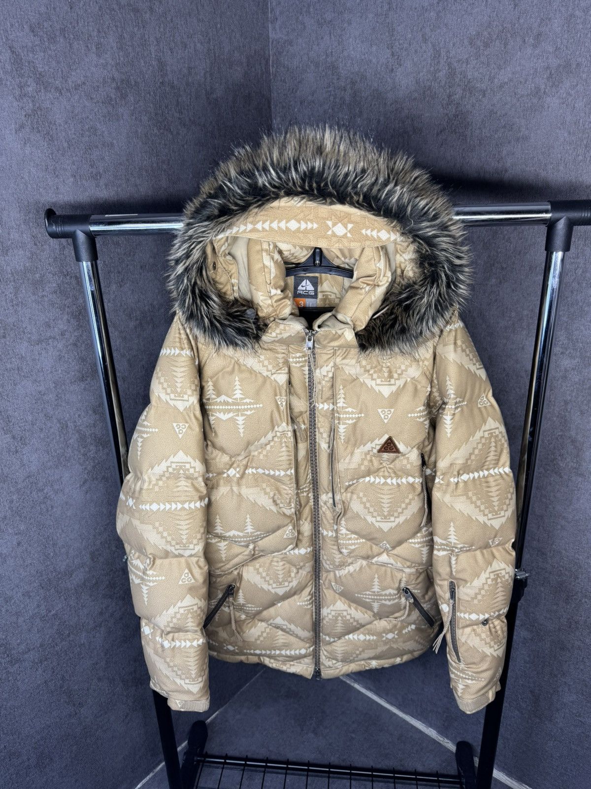 If Six Was Nine × Nike ACG × Vintage RARE Vintage Nike Acg down Jacket parkas Size US M / EU 48-50 / 2 - 2 Thumbnail