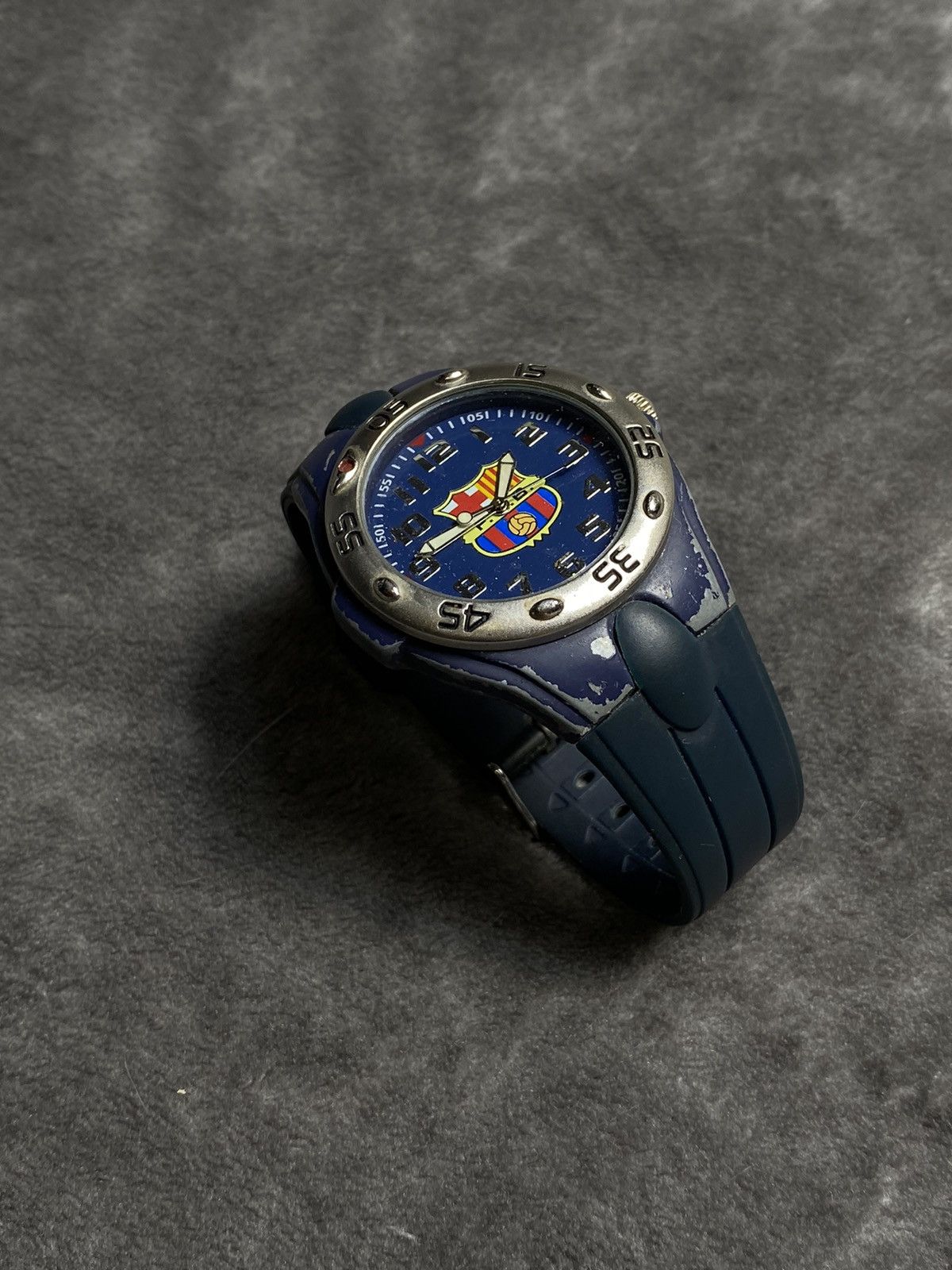 Jewelry Futuristic Vintage Japanese FC Barcelona Watch | Work 100% Size ONE SIZE - 10 Thumbnail