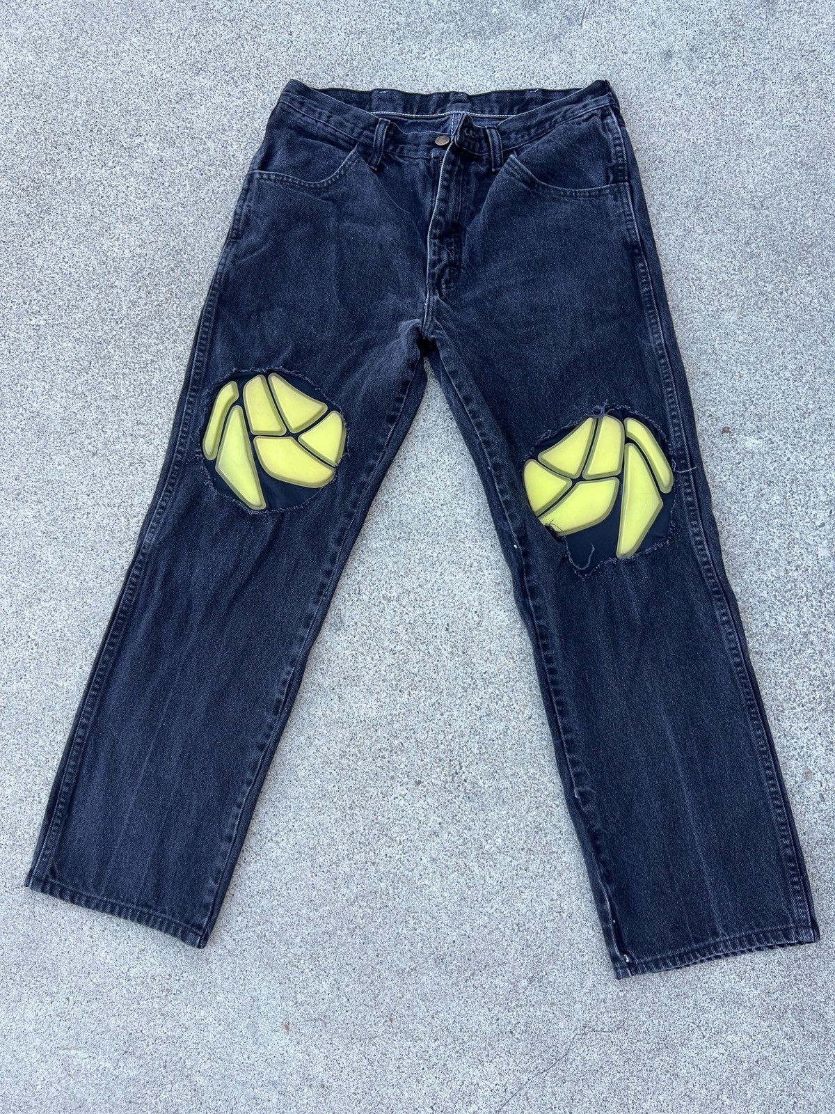 Other Vintage upcycled jeans Size US 30 / EU 46 - 1 Thumbnail