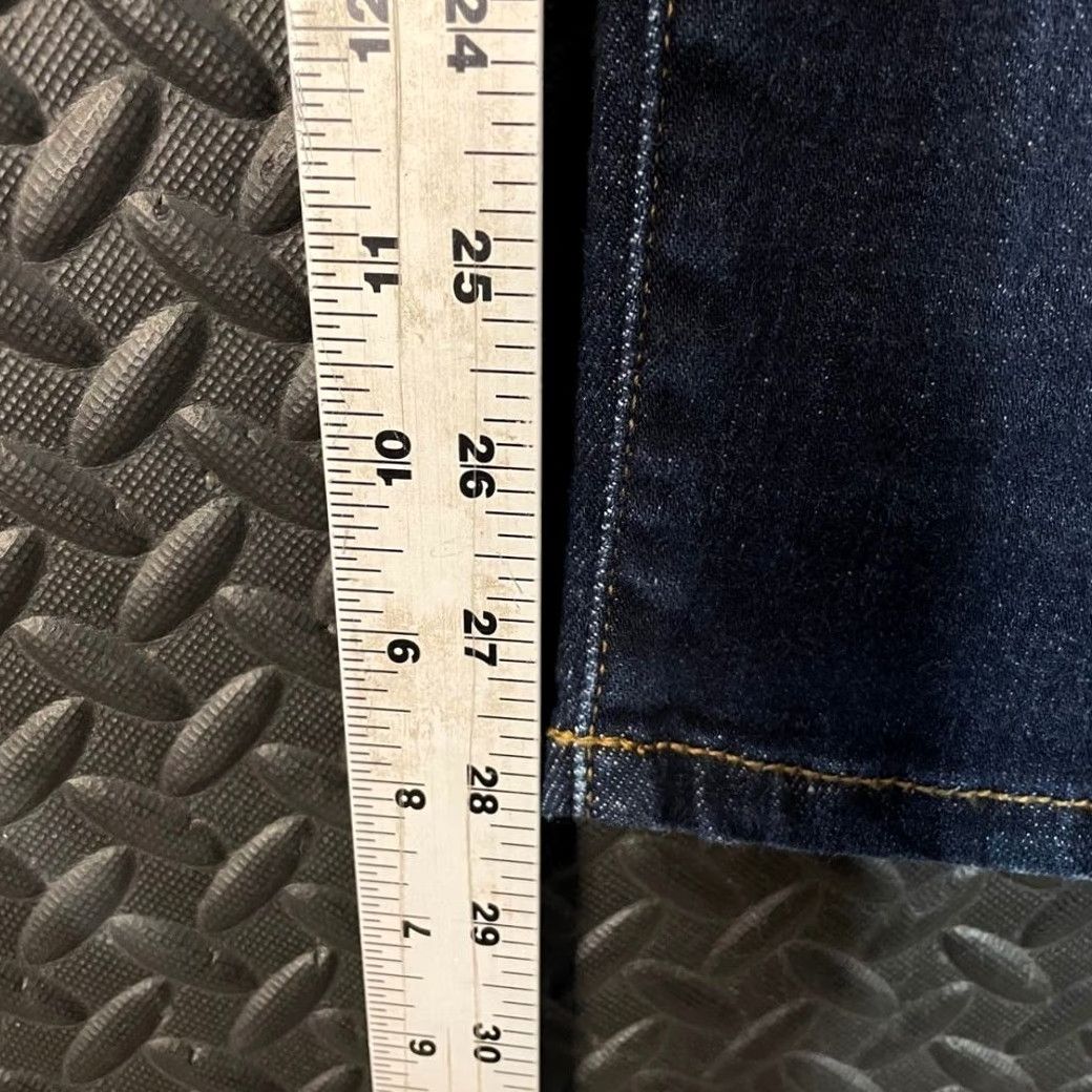 Vintage Judy Blue Los Angeles Skinny Jeans Dark Wash Denim High Rise Women's Size 2/Regular Blue Skinny Women LA 3/26 Size 26" / US 2 / IT 38 - 6 Thumbnail