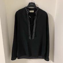 Saint Laurent Paris Saint Laurent 18ss ethnic-style shirt Size US M / EU 48-50 / 2 - 1 Thumbnail