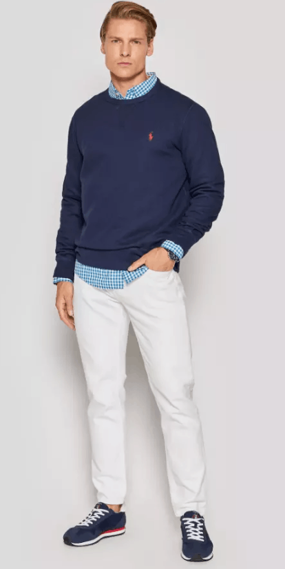 Polo Ralph Lauren POLO RALPH LAUREN SWEATSHIRT M CLASS. 1 NAVY 710766772003-XL Size US XL / EU 56 / 4 - 2 Thumbnail