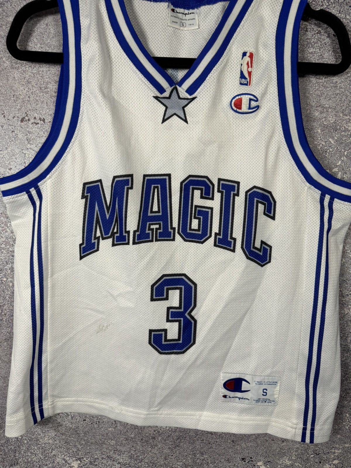 Champion × NBA × Vintage FRANCIS 90’s NBA Magic #3 Champion Jersey Blokcore Small Size US S / EU 44-46 / 1 - 4 Thumbnail
