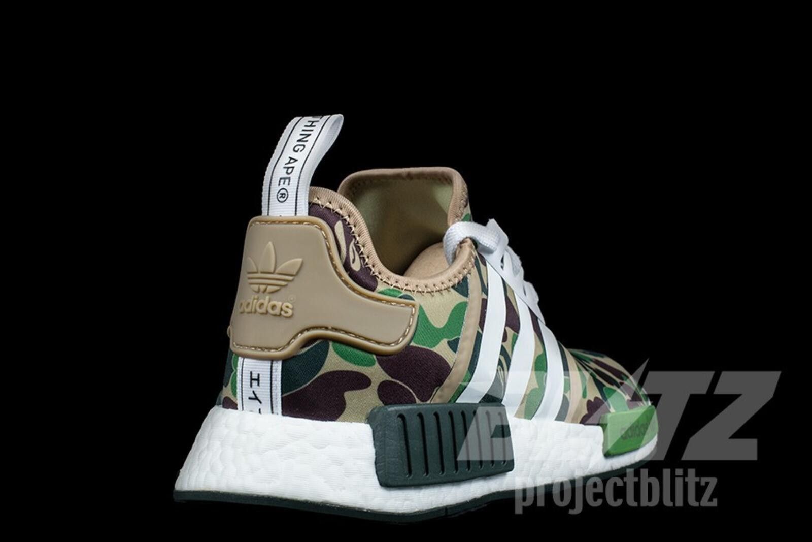 Adidas adidas NMD R1 A Bathing Ape Bape Green Camo BA7326 US8.5 Size US 8.5 / EU 41-42 - 3 Thumbnail