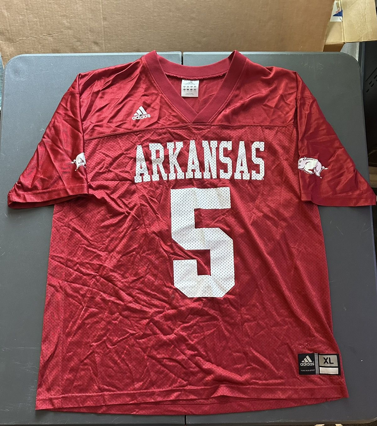 Adidas Darren McFadden Arkansas jersey Size US XL / EU 56 / 4 - 1 Thumbnail