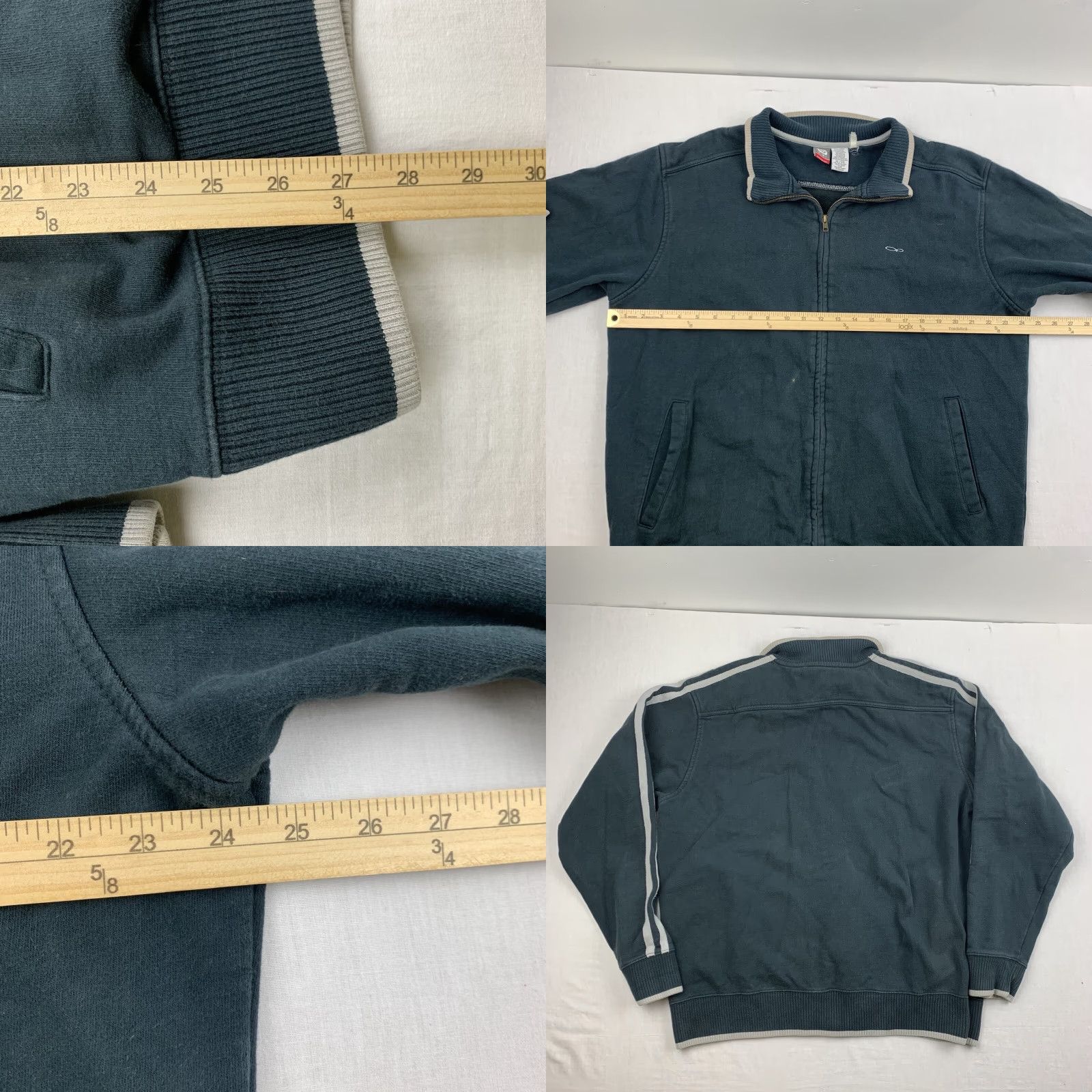 Ocean Pacific VINTAGE Ocean Pacific Sweatshirt Men XL Blue Grunge USA Full Zip Surfer Ocean Pacific Surfwear USA Mens XL Blue Grunge Full Zip Sweatshirt Size US XL / EU 56 / 4 - 8 Thumbnail