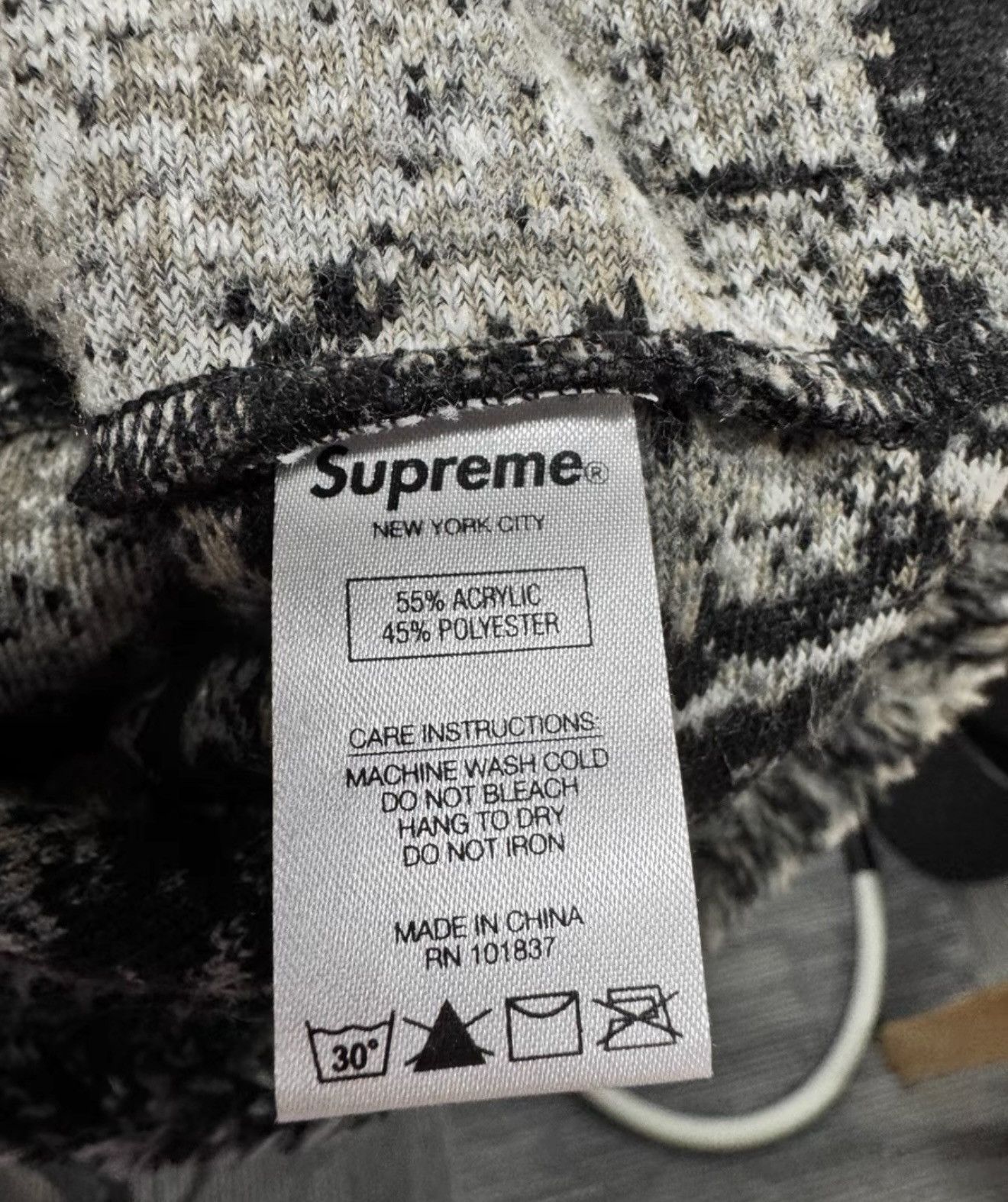 Supreme Supreme wolf fleece jacket black Size US S / EU 44-46 / 1 - 4 Thumbnail