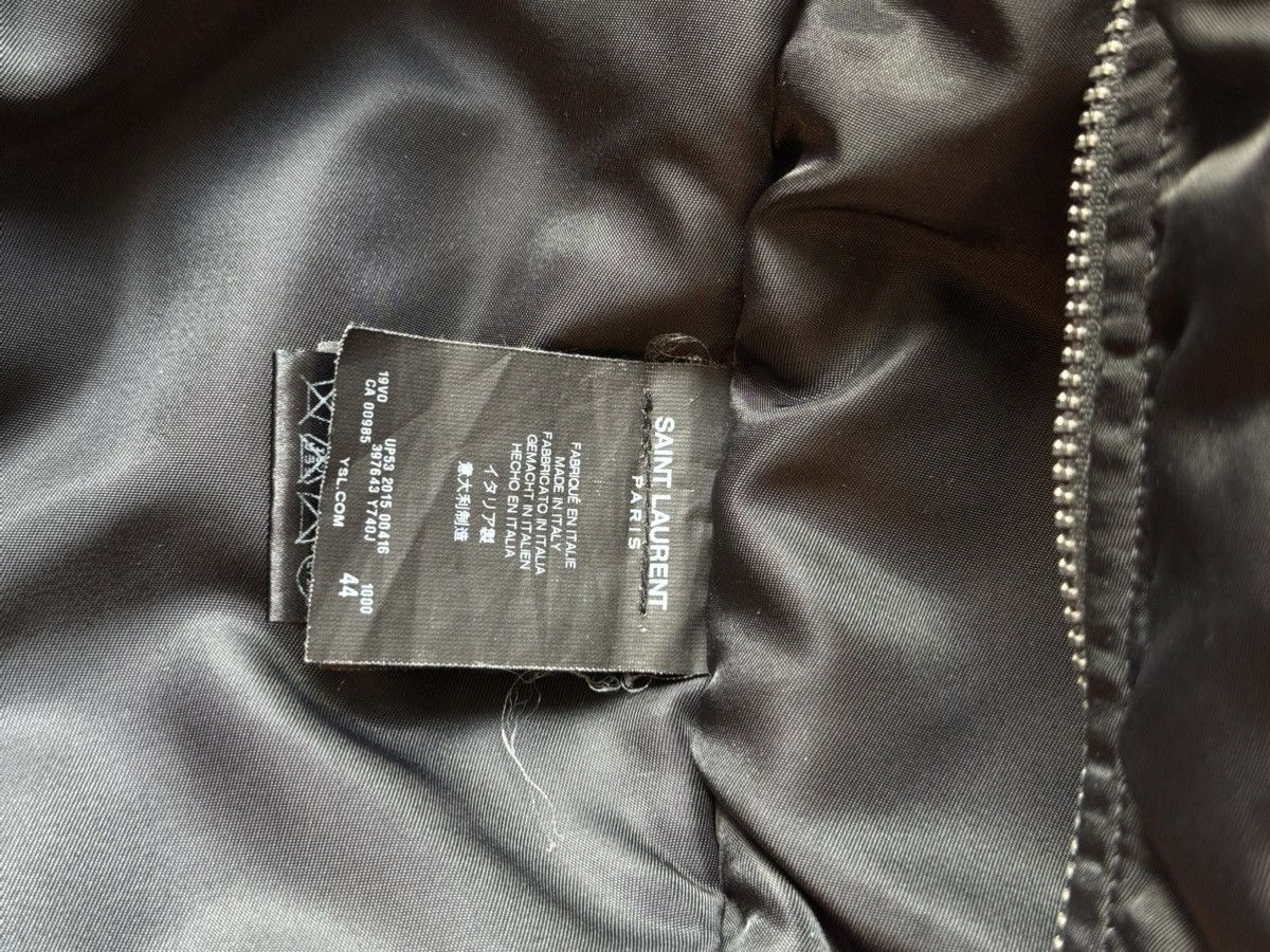 Hedi Slimane Hedi Slimane SLP 2015 MA-1 Pilot basic flight bomber jacket Size US S / EU 44-46 / 1 - 10 Thumbnail