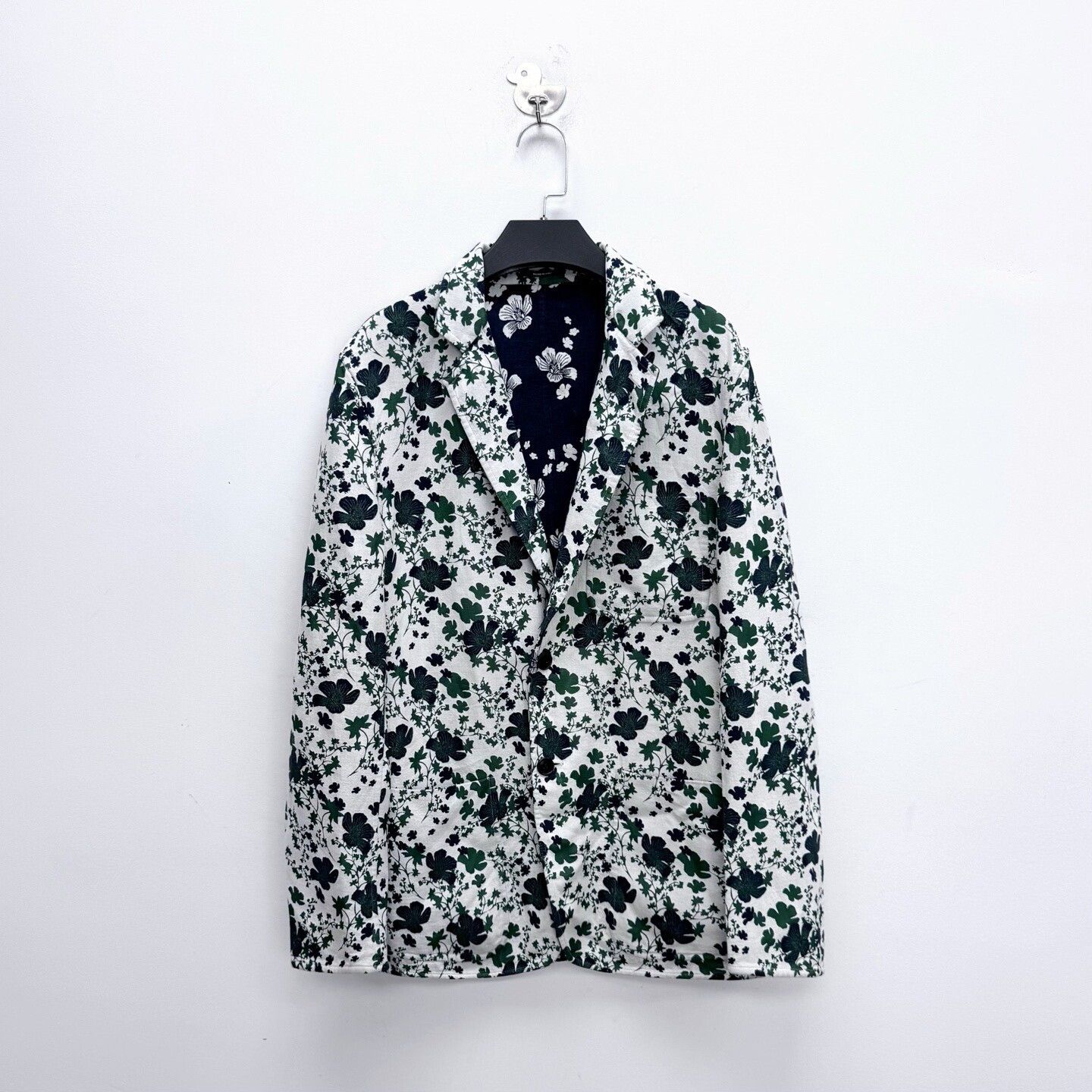 Hermes Hermes Runway Bohemian Lily Silk-Cotton Blazer Size US M / EU 48-50 / 2 - 1 Thumbnail