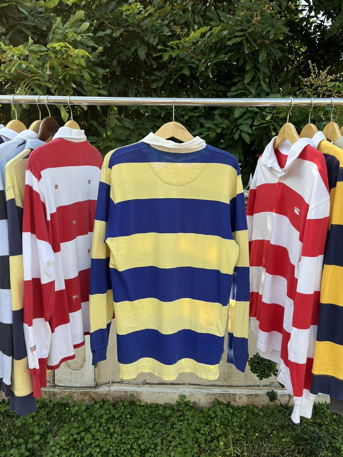 Polo Ralph Lauren × Ralph Lauren × Vintage Vintage Polo Ralph Lauren Rugby Shirt Size US L / EU 52-54 / 3 - 8 Thumbnail