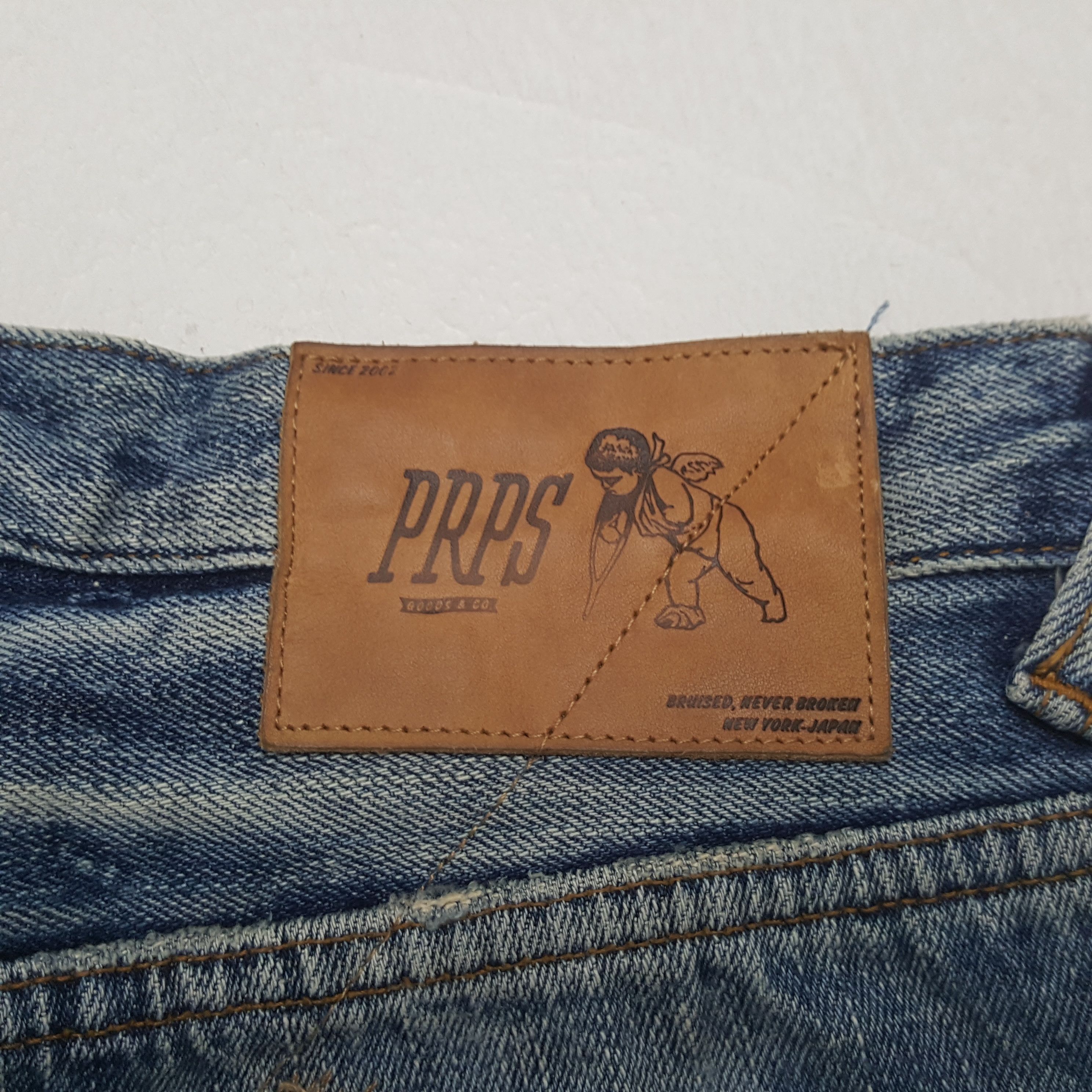 Prps Prps Streetwear Style Jeans C297N16 Size US 31 - 17 Thumbnail