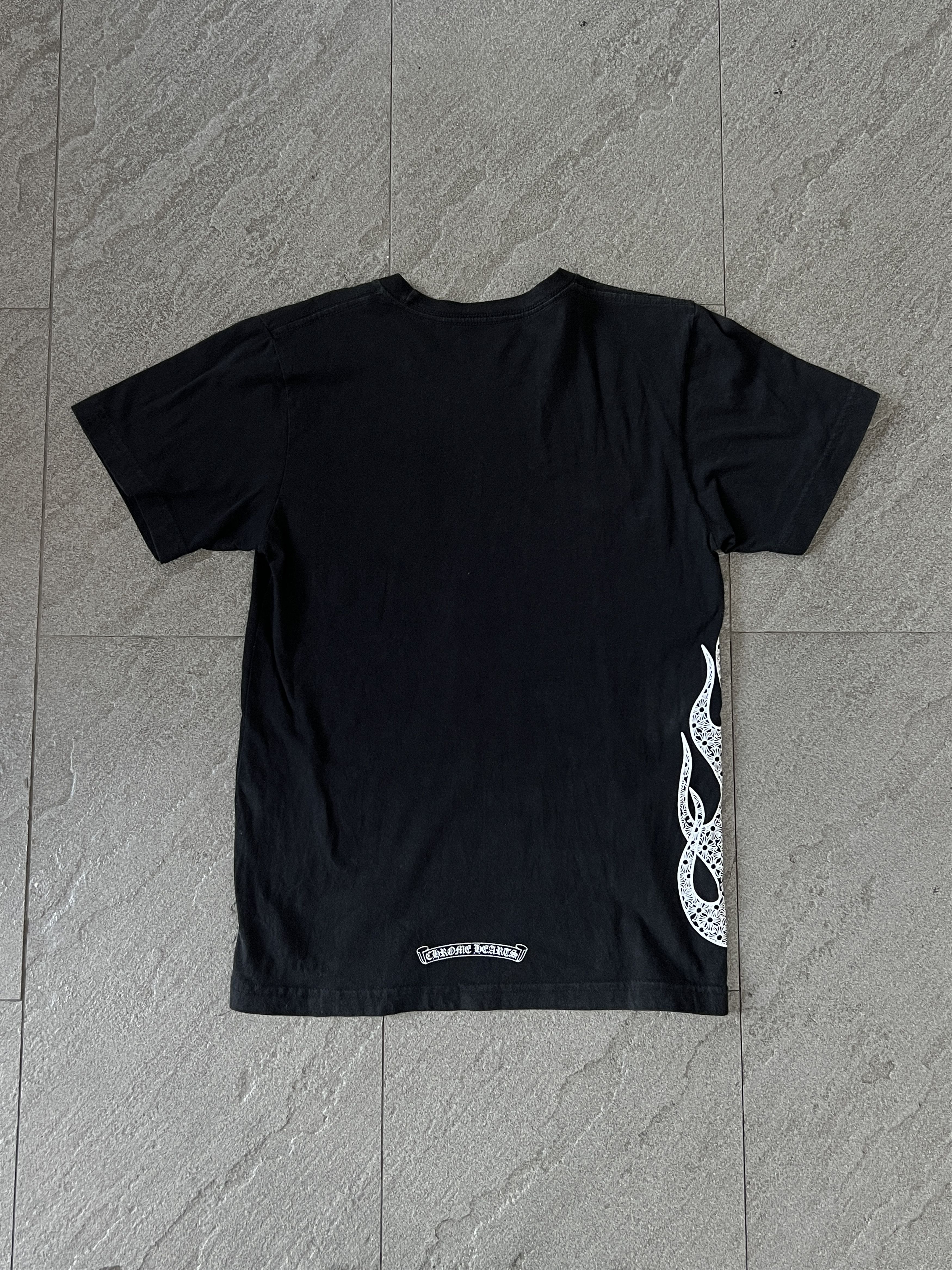 Chrome Hearts Chrome Hearts Flame Side Pocket Tee Black Small Size US S / EU 44-46 / 1 - 2 Thumbnail