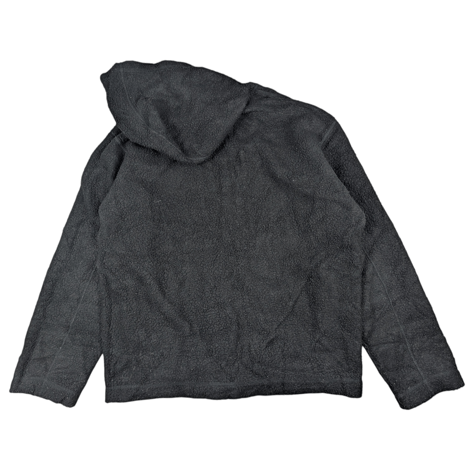 Uniqlo Vintage 90's UNIQLO Zipper Up Reversible Fleece Hoodie Size US L / EU 52-54 / 3 - 6 Thumbnail