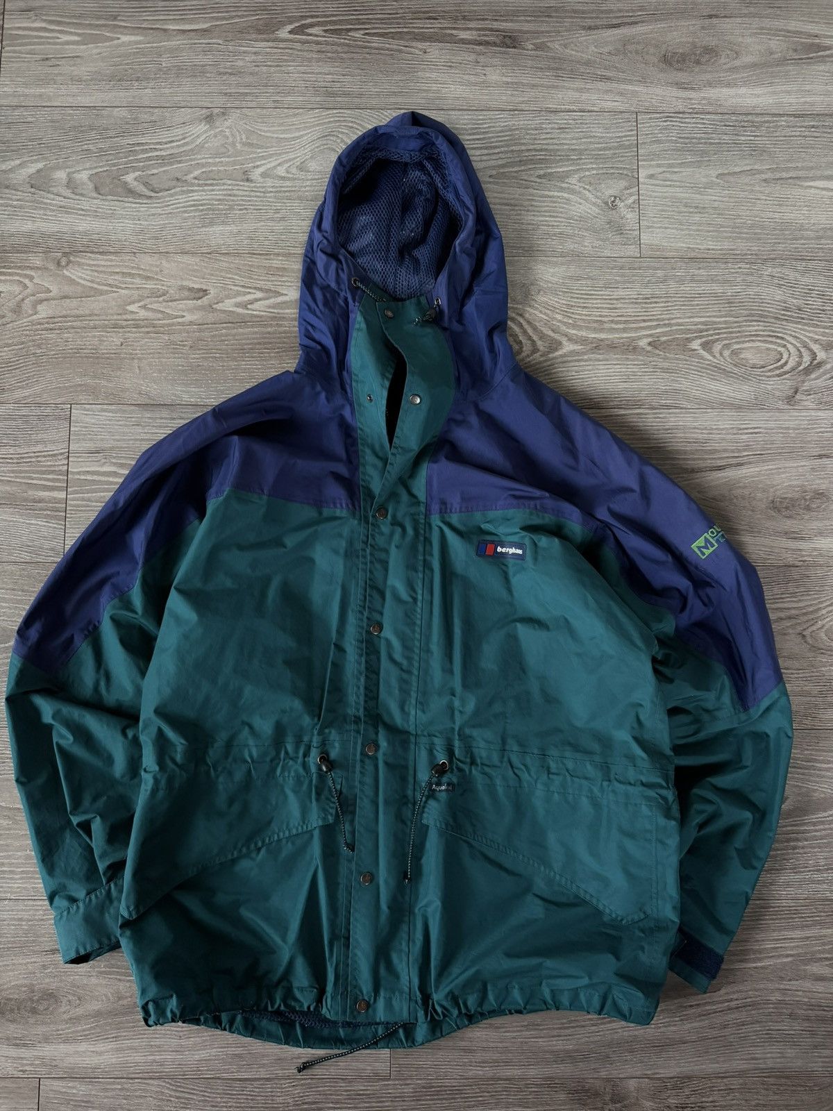 Berghaus Vintage Berghaus 00s Waterproof Regular Gorpcore Jacket Size US XL / EU 56 / 4 - 13 Thumbnail