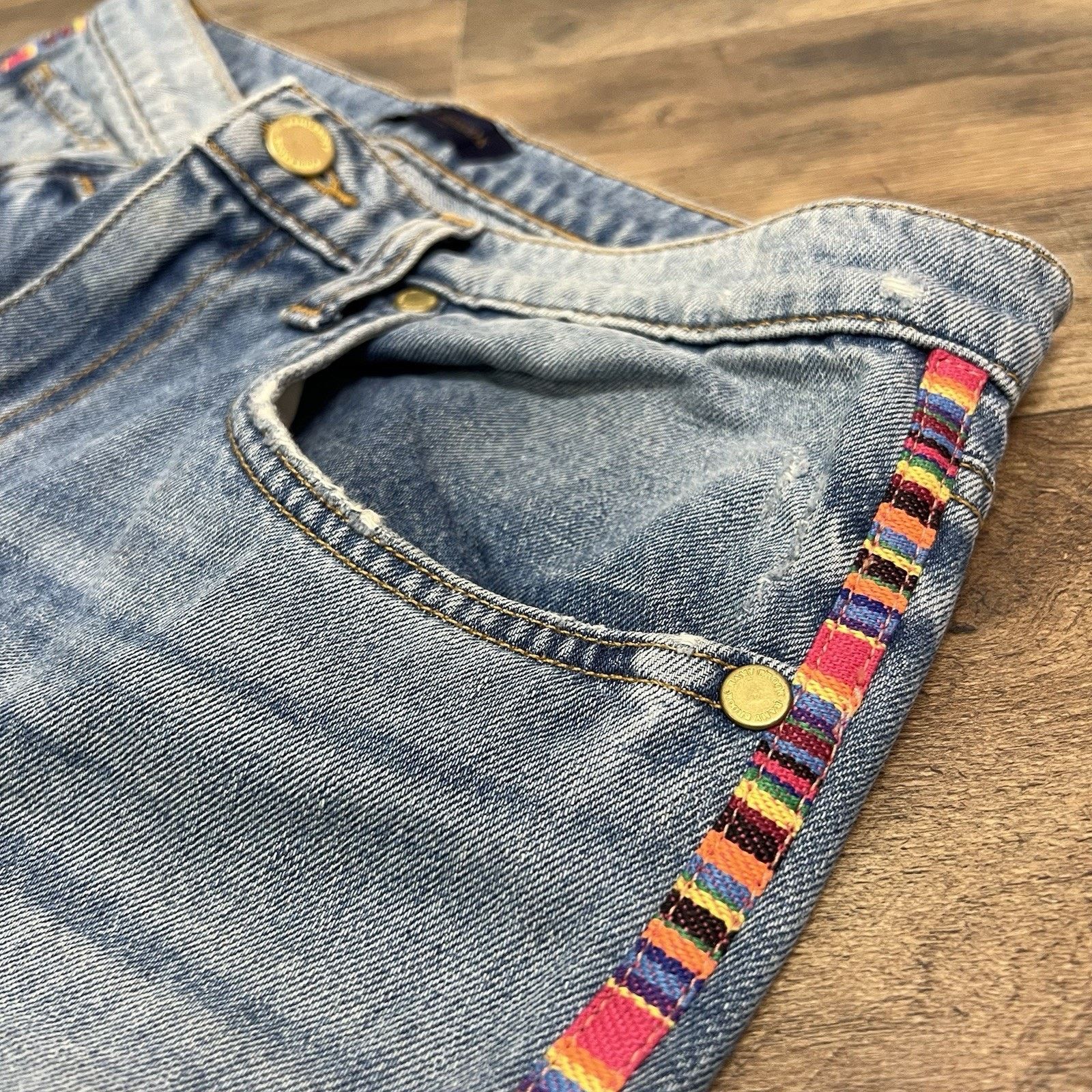 Ramy Brook Ramy Brook Sz 26 Rosie Boyfriend Cropped Jean Mid-Rise Size 26" / US 2 / IT 38 - 4 Thumbnail