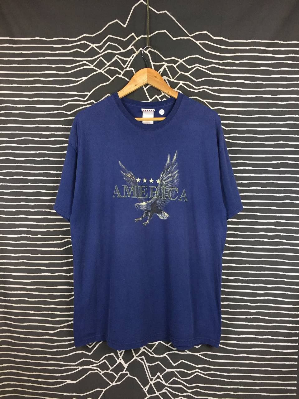 Vintage Vtg American Eagle Symbol Of Freedom Graphic Tee Size XL Size US XL / EU 56 / 4 - 2 Thumbnail