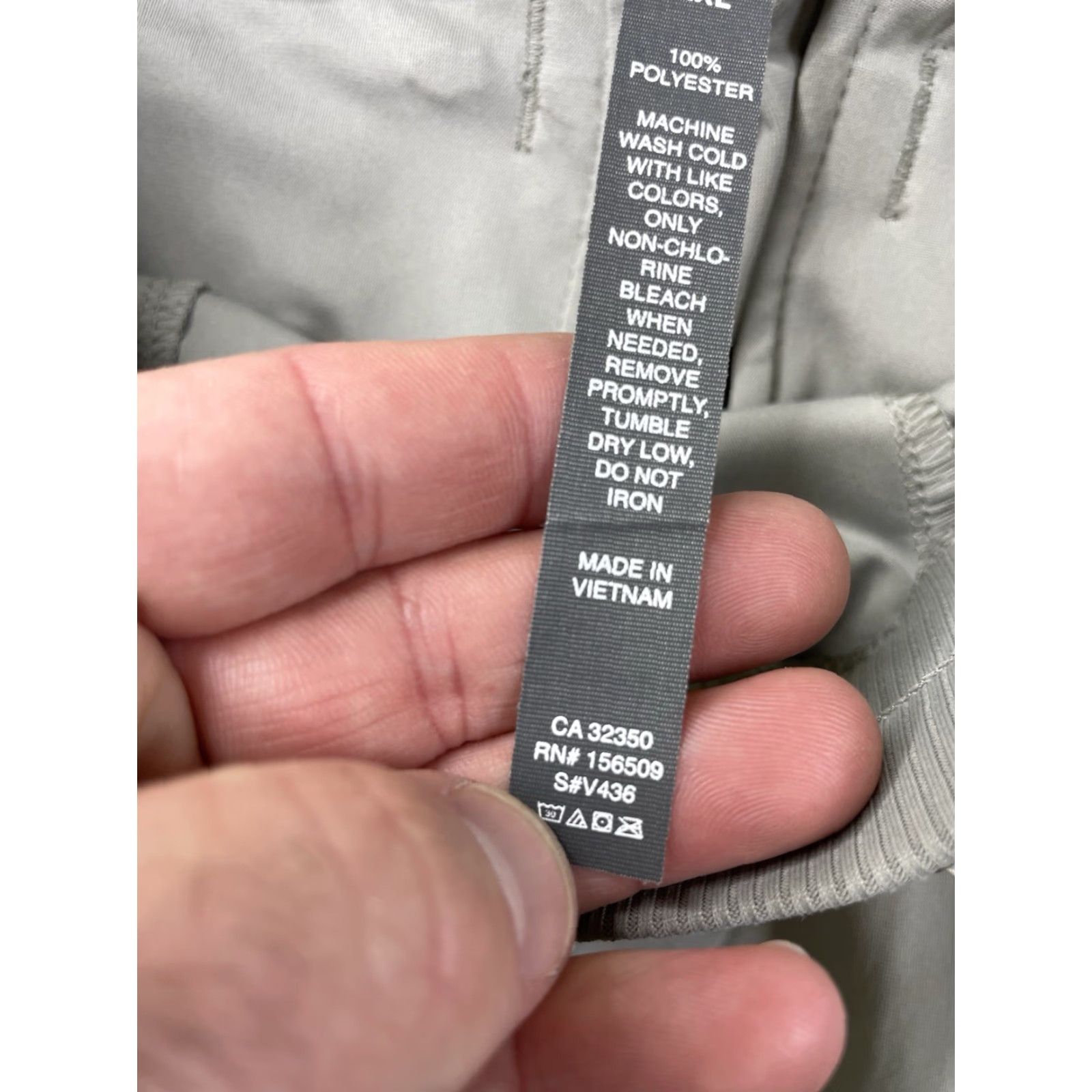 Vuori Vuori Mens Jogger Pants Tapered Gray 2XL Regular Elastic Waist Pockets Inseam See Measurements V436 Size US 39 - 5 Thumbnail