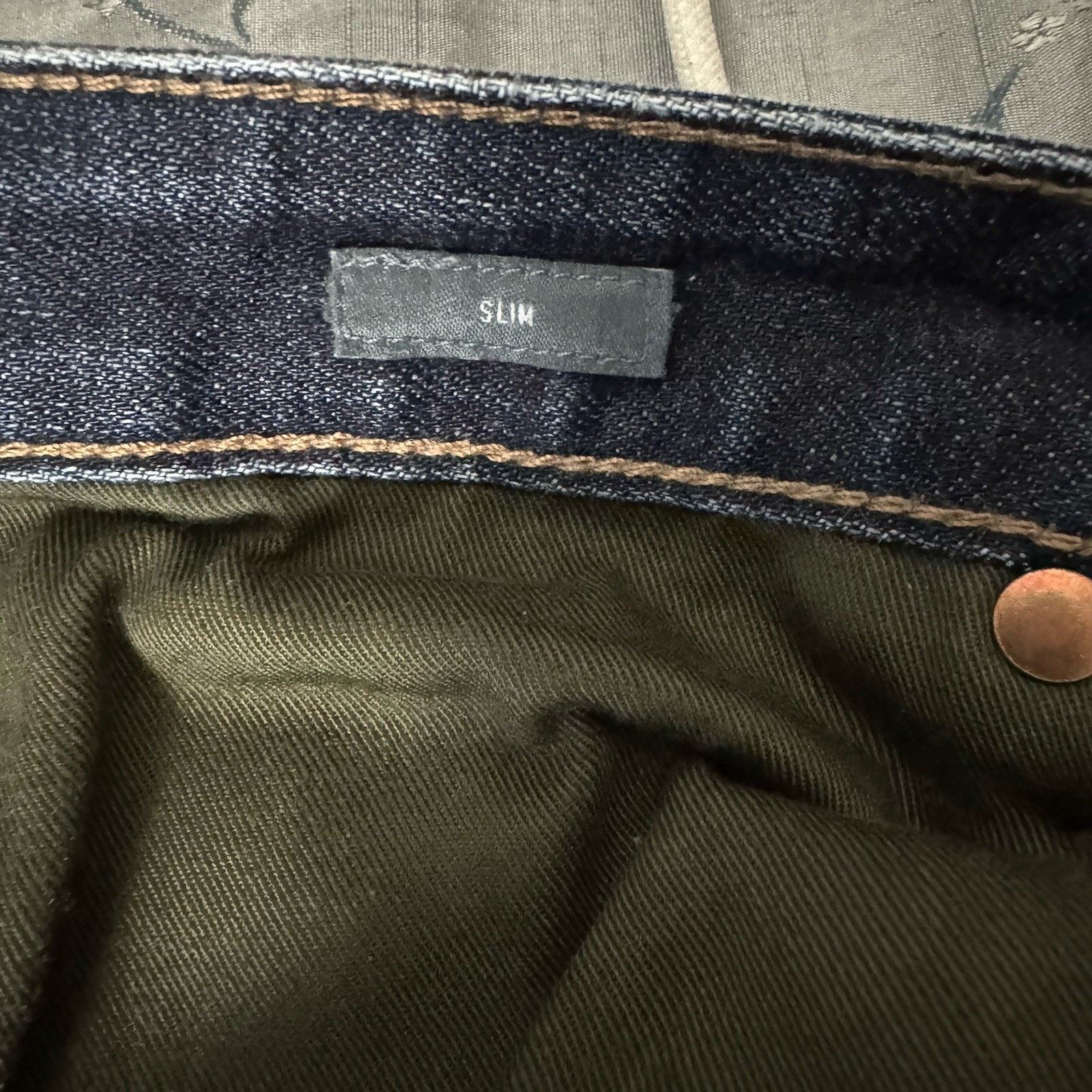 Bonobos BONOBOS Japanese Selvedge Stretch Denim Slim Blue Medium Size US 31 - 8 Thumbnail