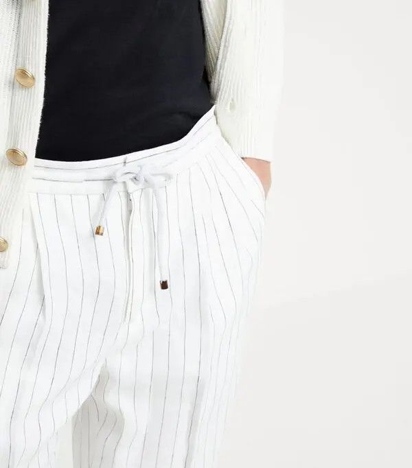 Brunello Cucinelli Pants in White Size US 30 / EU 46 - 3 Thumbnail