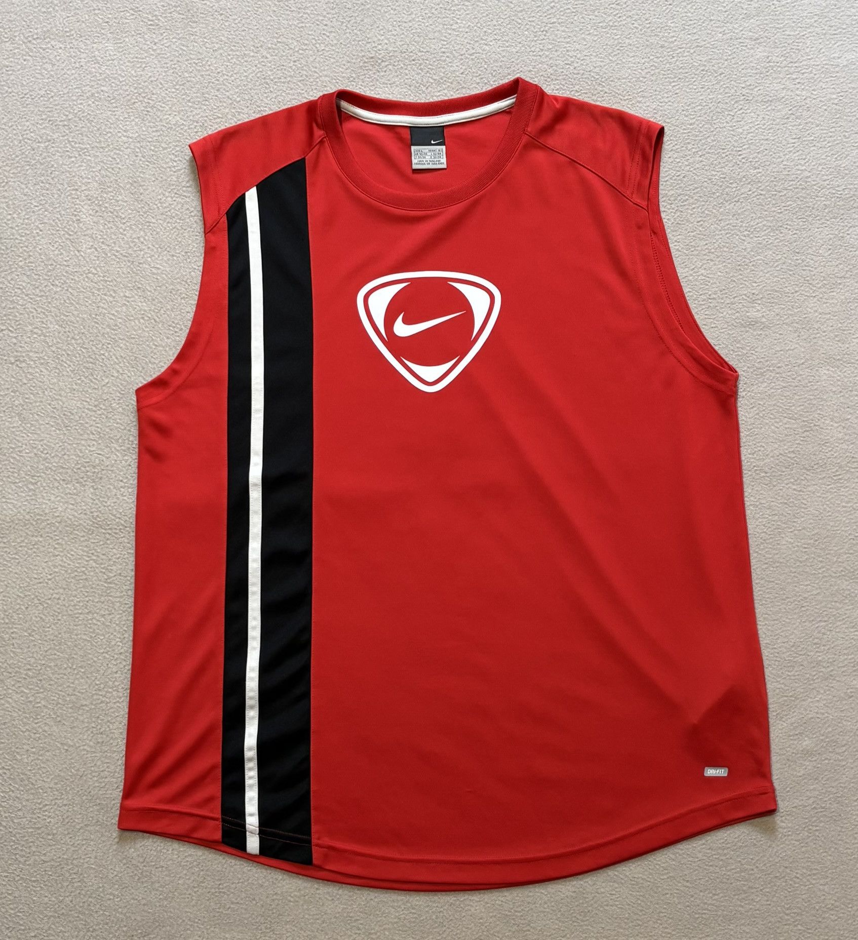 Nike Nike Total 90 Sleeveless Vest Red Large Size US L / EU 52-54 / 3 - 5 Thumbnail
