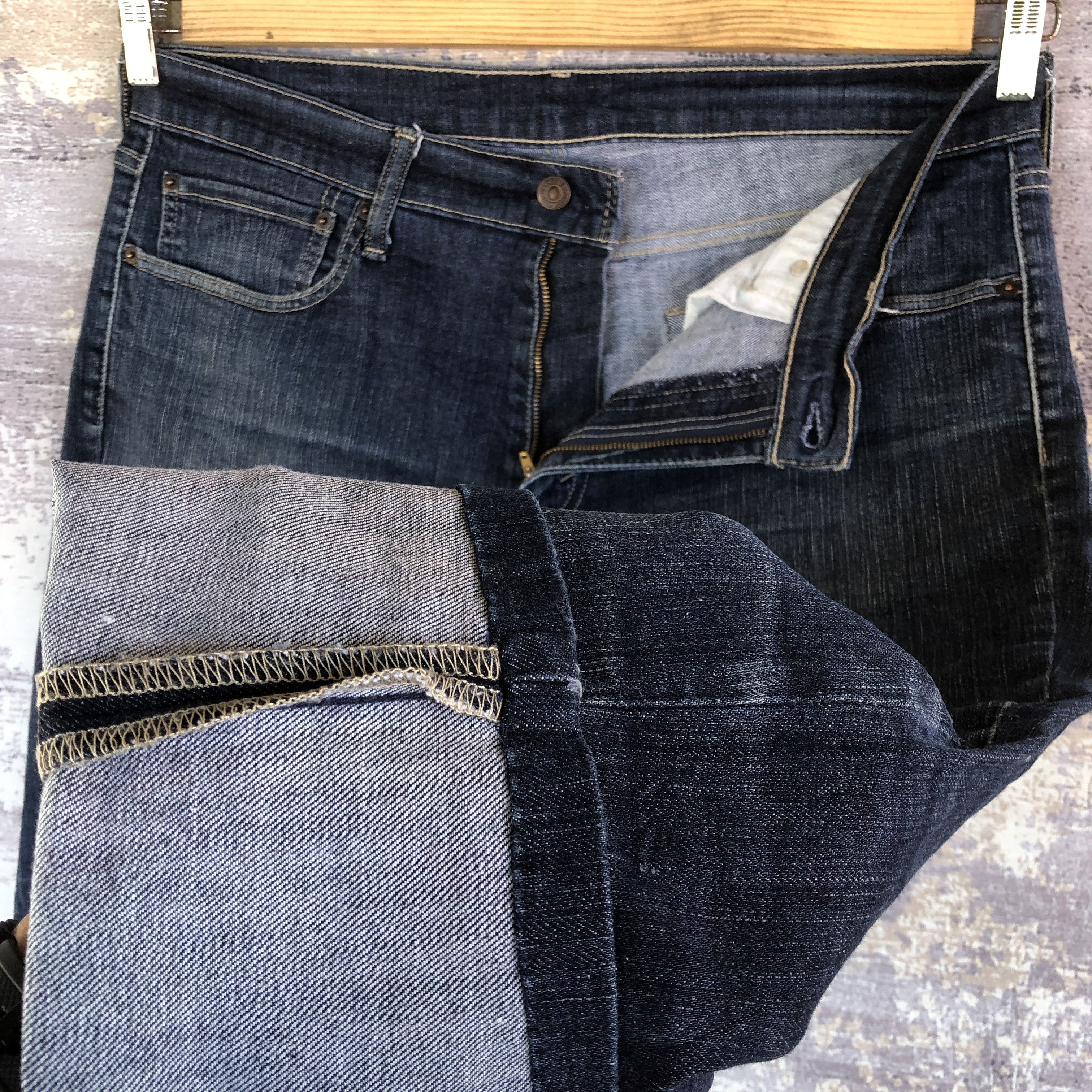 Levi's Vintage Levis 511 Distressed Jeans Levi's Slim Tapered Denim Size US 36 / EU 52 - 8 Thumbnail