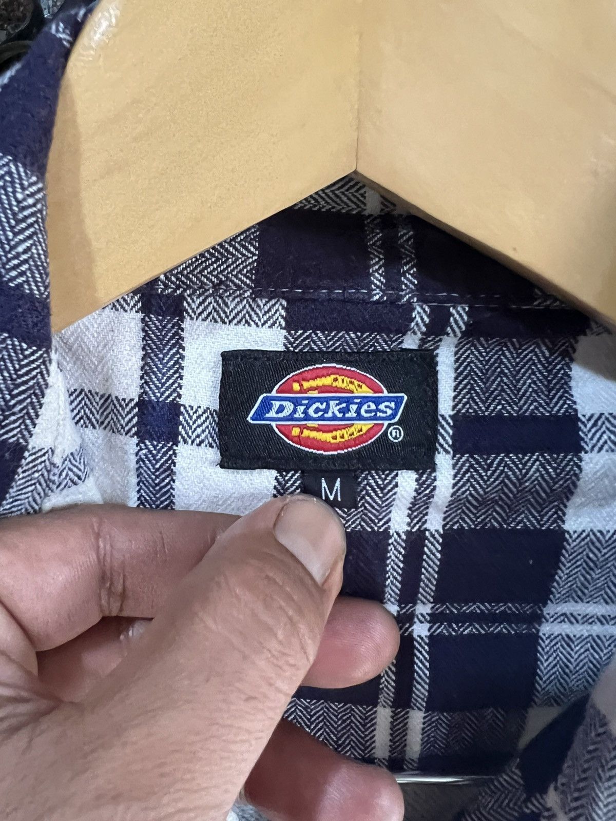 Dickies 🔥Rare Dickies Fortworth Texas Flannel Button Cardigan Size US M / EU 48-50 / 2 - 15 Thumbnail