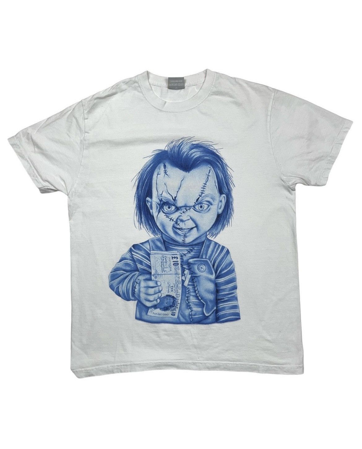 Expert Horror × Vintage Vintage 90s Chucky Horror Movie T-shirt rare movie Size US M / EU 48-50 / 2 - 9 Thumbnail