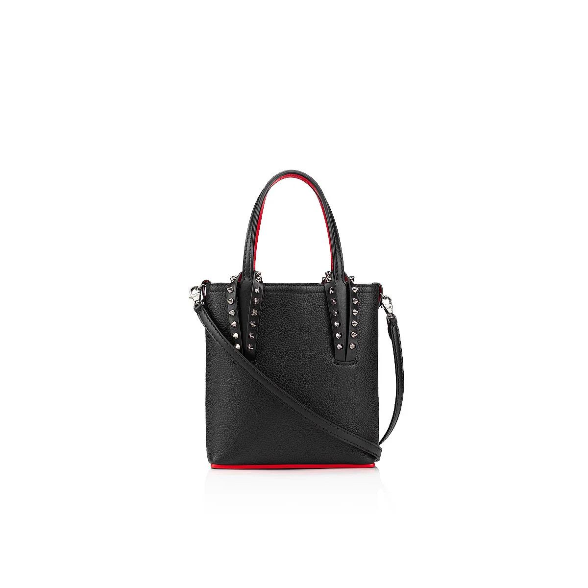 Christian Louboutin o1s1wg111224 Size: OS/Cabata N/S Mini Calf Empire in Black Size ONE SIZE - 4 Thumbnail