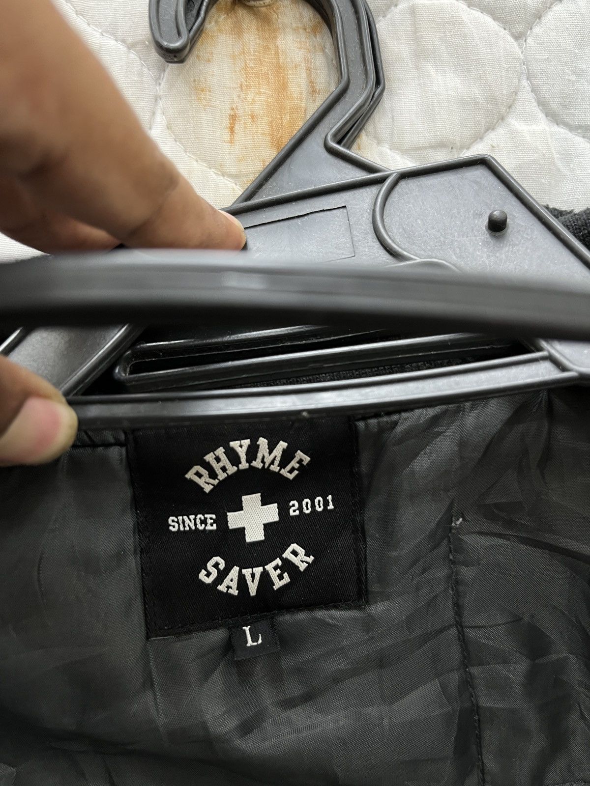 Japanese Brand 🔥🔥🔥ARCHIVE RHYME SAVER VARSITY JACKET Size US M / EU 48-50 / 2 - 12 Thumbnail