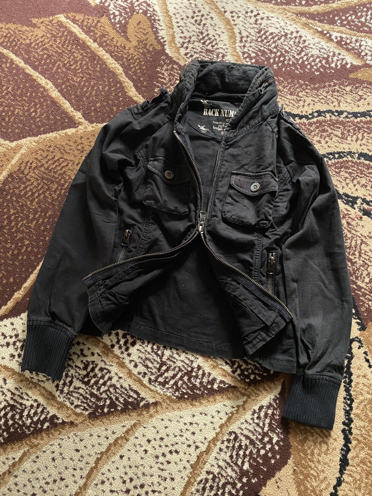If Six Was Nine Back Number Bono Military Jacket Size US M / EU 48-50 / 2 - 7 Thumbnail