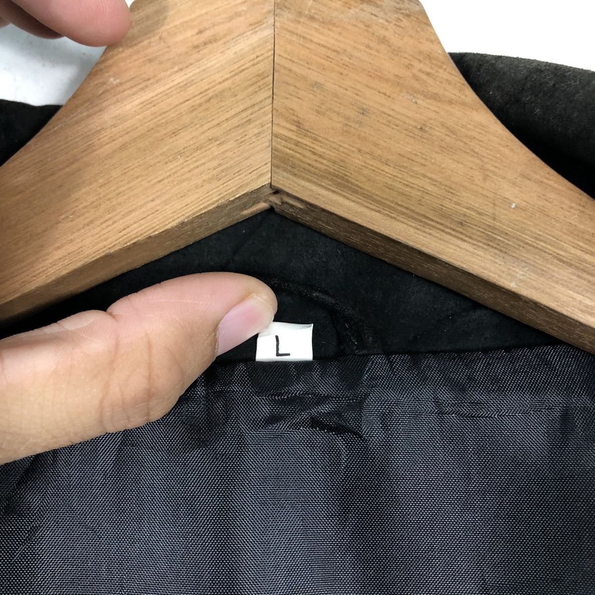 Issey Miyake 🔥Vintage Fly Genuine Leather Jacket Biker Issey Miyake Size US L / EU 52-54 / 3 - 19 Thumbnail