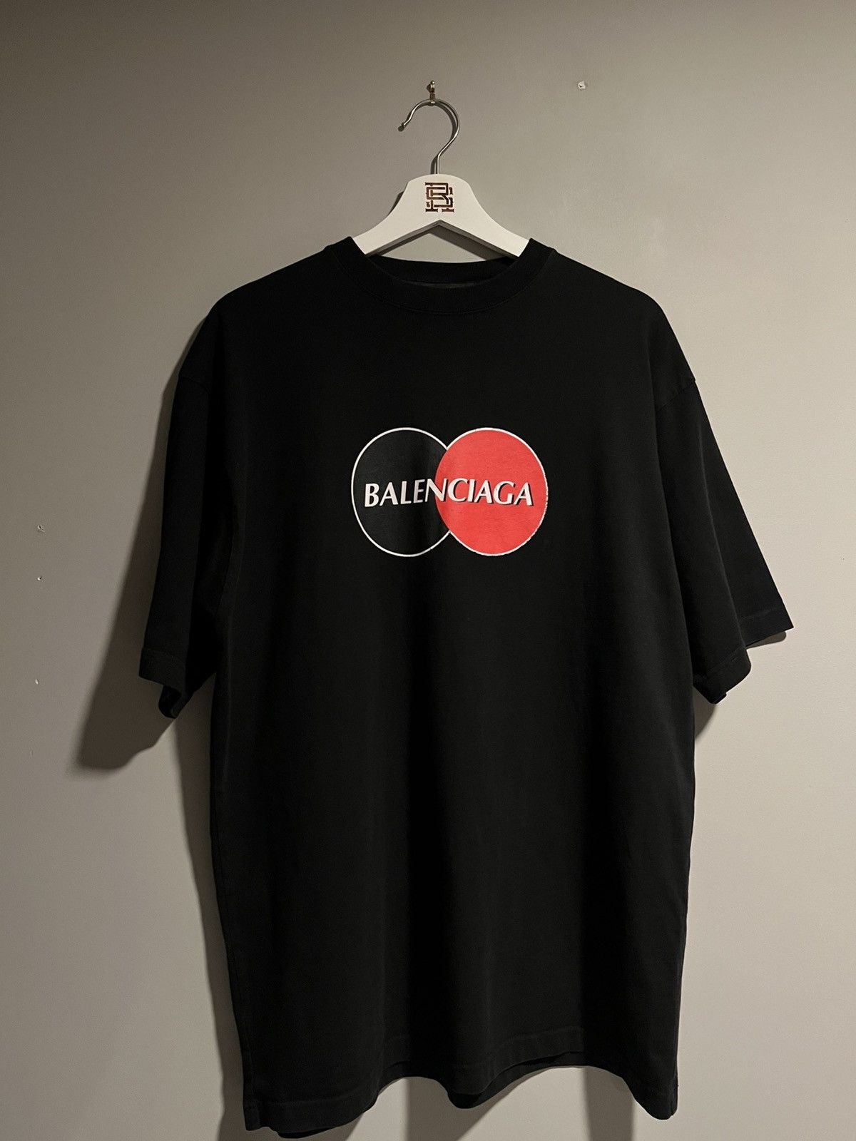 Balenciaga Balenciaga Credit Card Logo Tshirt Size US XS / EU 42 / 0 - 1 Thumbnail