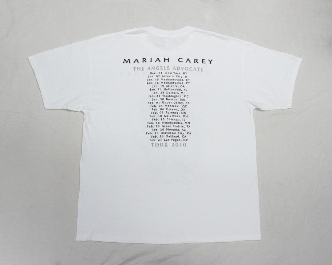 Band Tees 00's Mariah Carey ツアー Tシャツ Size US M / EU 48-50 / 2 - 5 Thumbnail