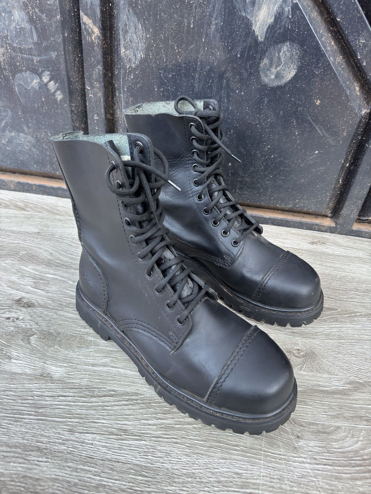 Other Undercover England leather combat boots EU 8 Size US 8 / EU 41 - 3 Thumbnail