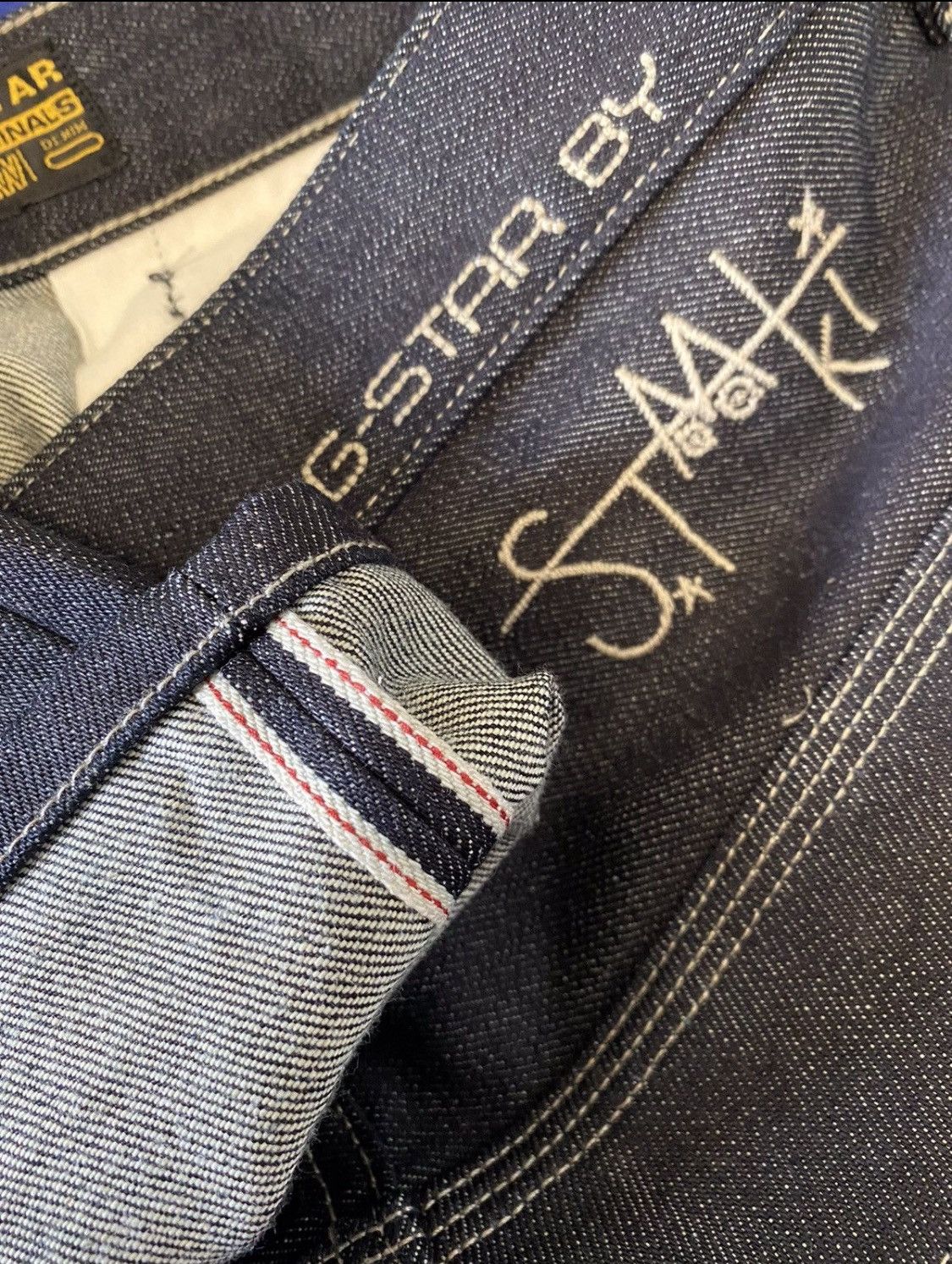 G-Star × Vintage G Star Raw Vintage Dark Denim Pants Size US 30 / EU 46 - 7 Thumbnail