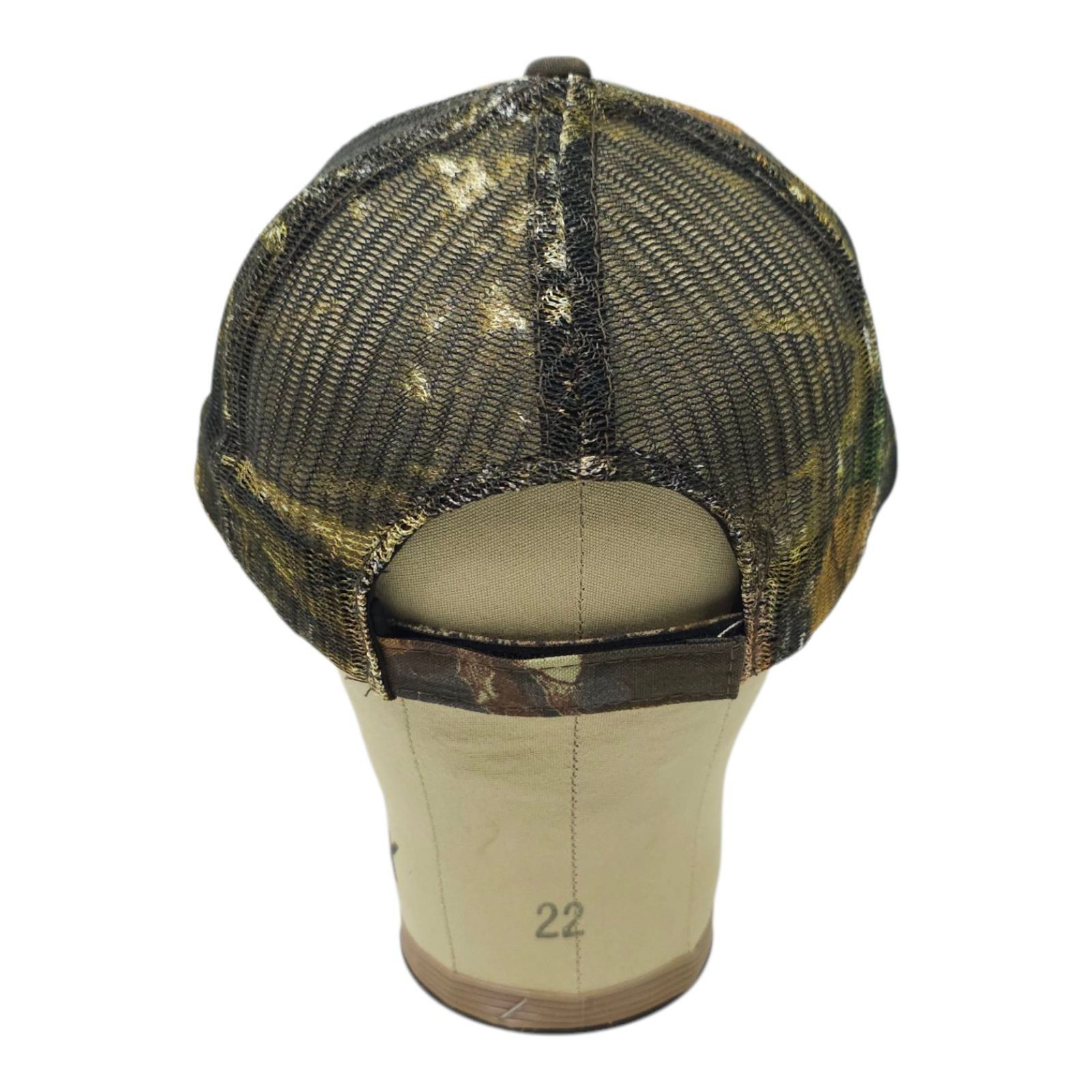 Other JESCO Construction Camo Mesh Strapback Cap Logo Trucker Hat Size ONE SIZE - 4 Thumbnail