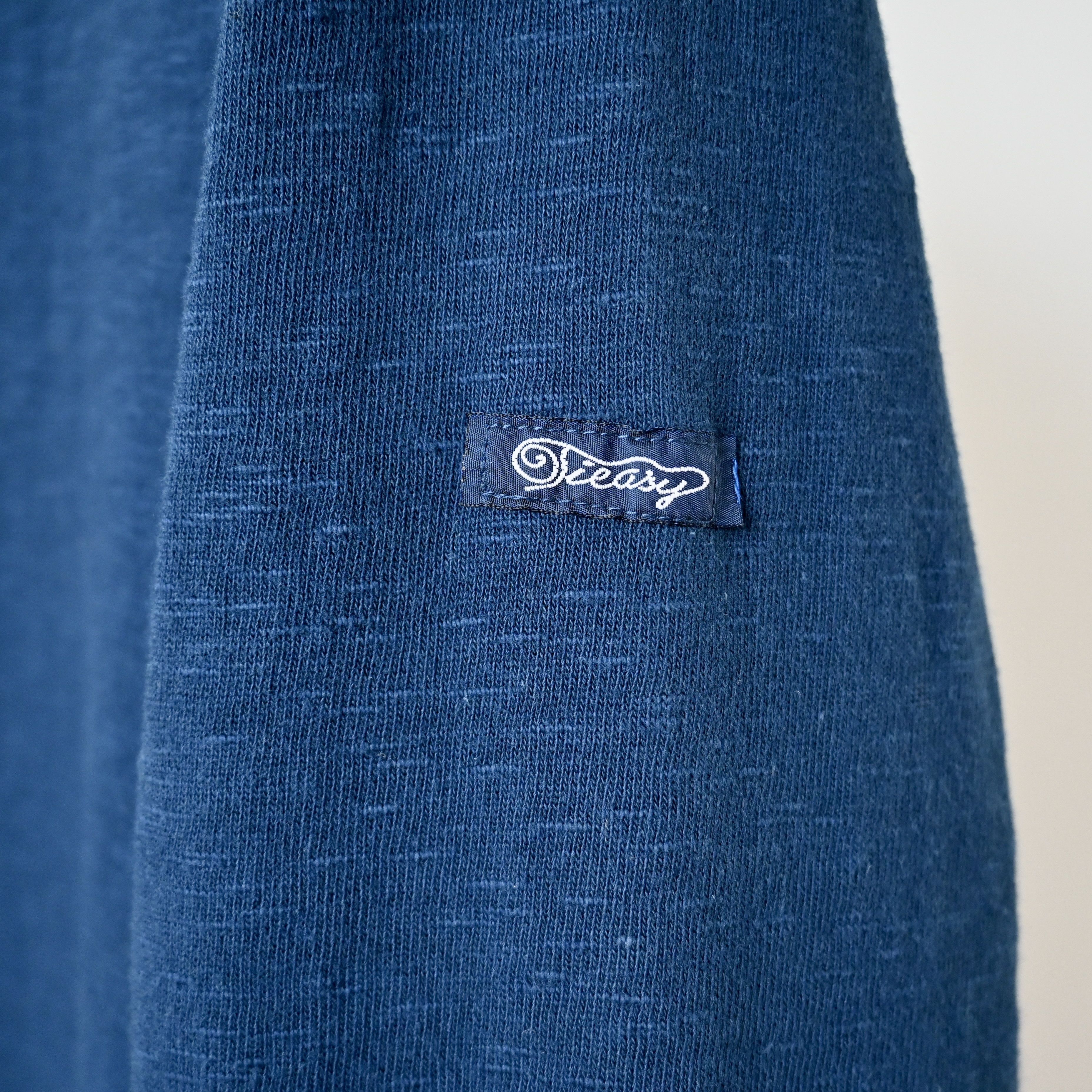 Japanese Brand Tieasy te001 heavyweight slub boatneck shirt made in Japan Size US M / EU 48-50 / 2 - 7 Thumbnail
