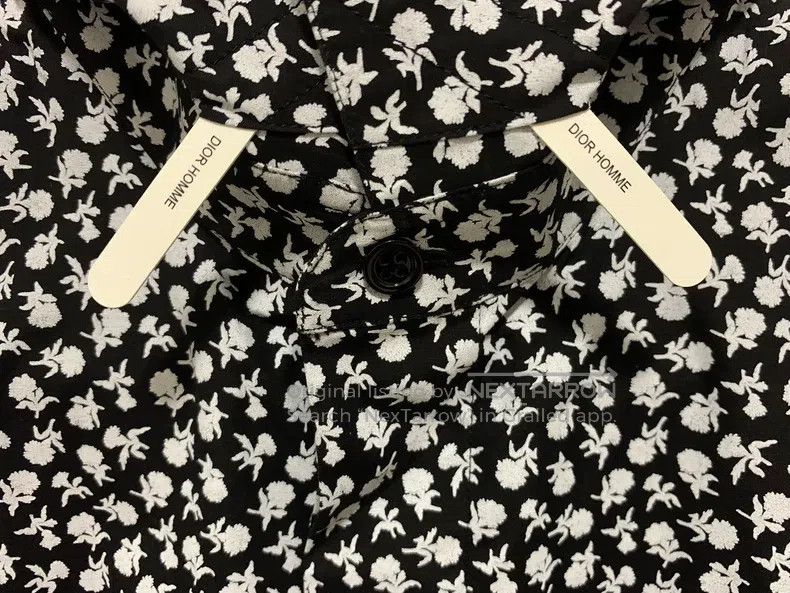 Dior Dior size 39 Rose print shirt Size US S / EU 44-46 / 1 - 5 Thumbnail